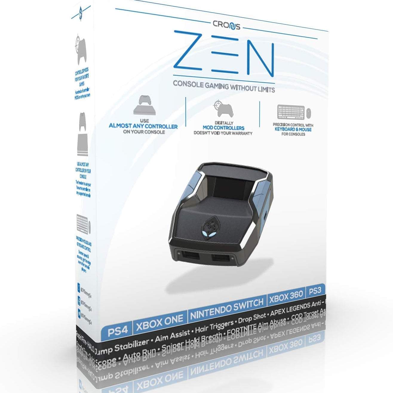 Cronus zen controller emulator for xbox, playstation, nintendo and pc - Fun Touch