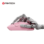 FANTECH TANTOE WG13E Wireless Mouse Three-mode switching and Magnetic Rechargeable Dock PixArt PAW3311 Up to 45 hours Macro Mic - Pink - - Fun Touch Shop