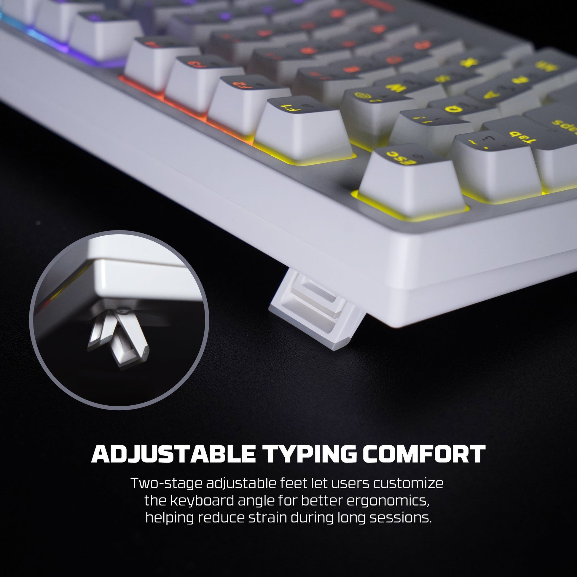 Fantech Hero MK875V2 Gaming Keyboard RGB (PS5 - PS4 - PC) - - Fun Touch Shop