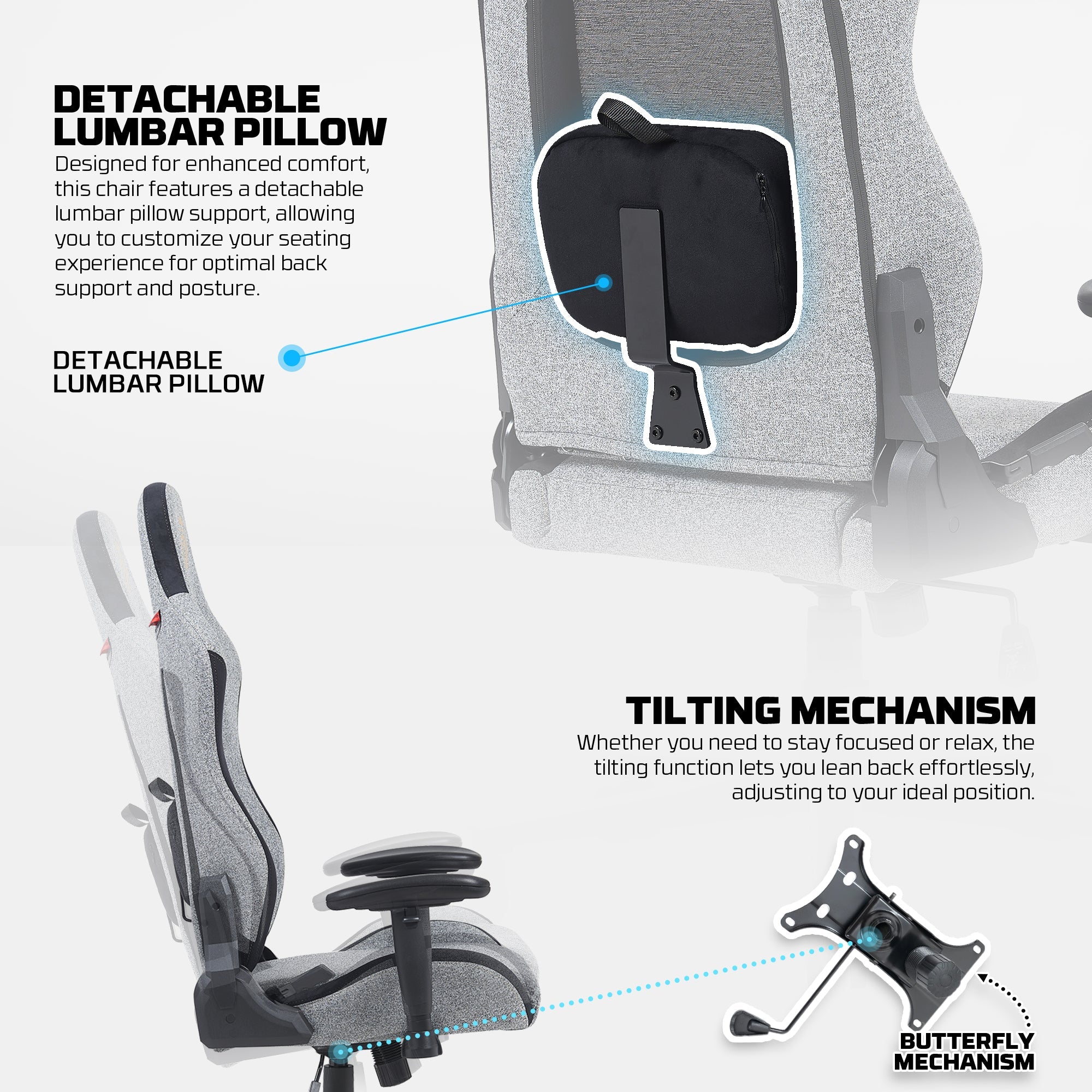 FANTECH GC195 GAMING CHAIR