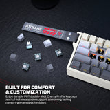 Fantech Keyboard ATOM HE68 MK922 MAGNETIC SWITCH – RETRO BEIGE