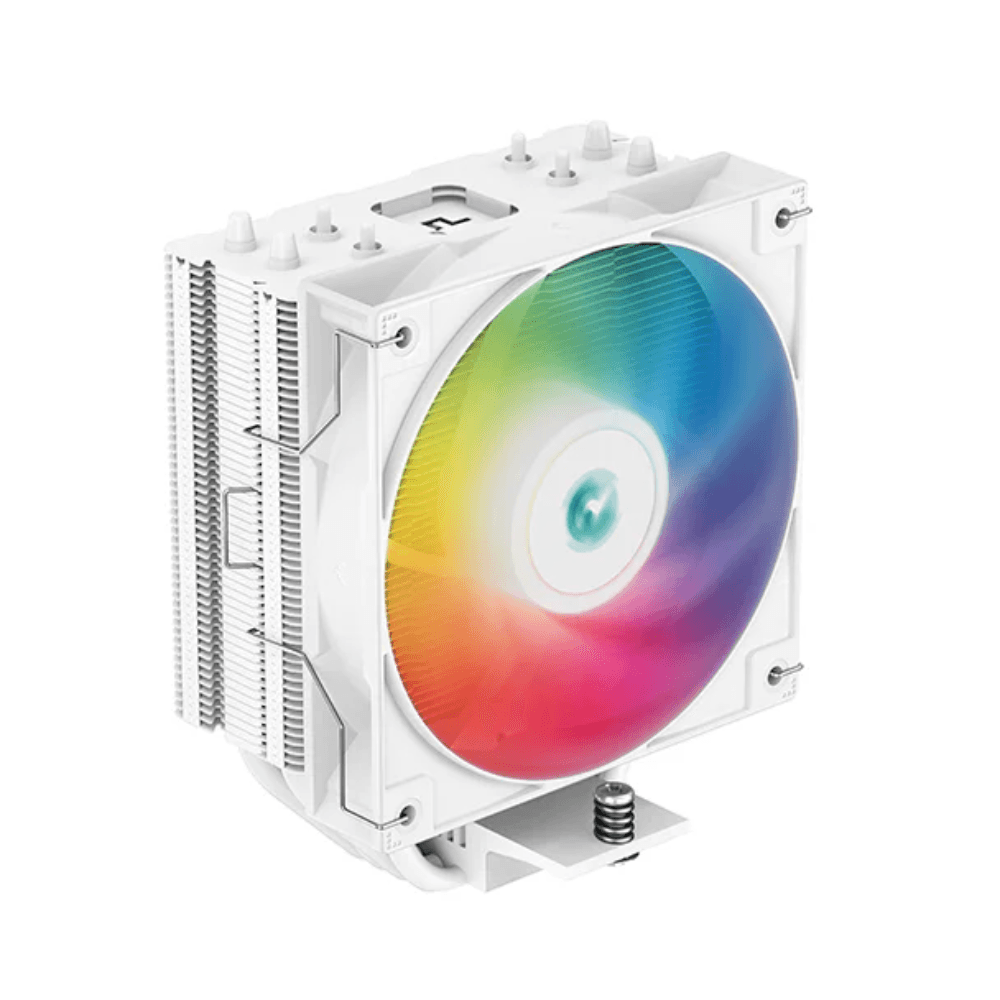 Deepcool ag400 wh argb single tower 120mm cpu cooler - Fun Touch