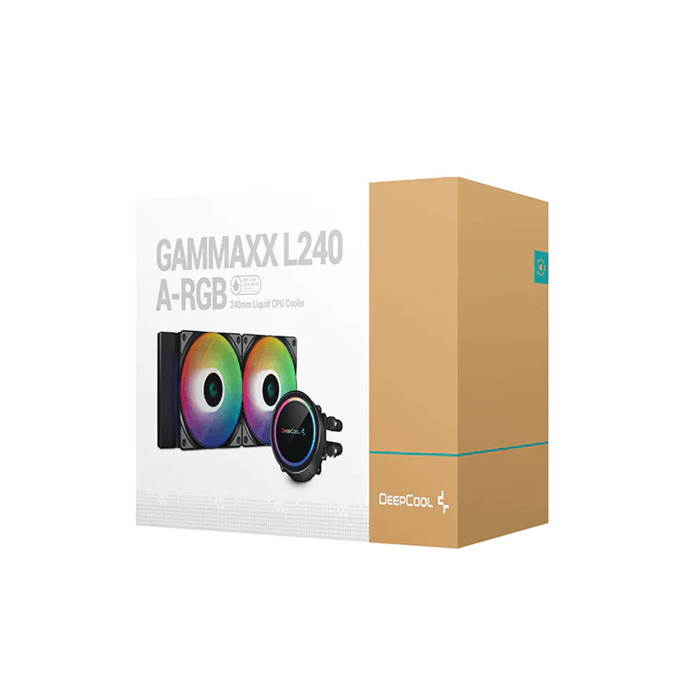 Deepcool’ gammaxx l240 a-rgb liquid cooling system - Fun Touch