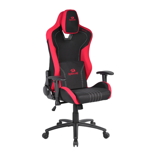 Cadeira gamer redragon heth preta e vermelha c313-b gaming chairs