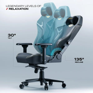 Cybeart | batman classic - chaise de gaming/bureau série apex | lombaire 4d