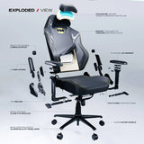 Cybeart | batman classic - chaise de gaming/bureau série apex | lombaire 4d
