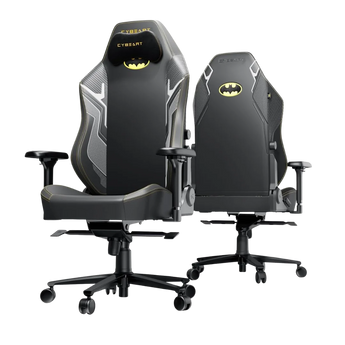 Cybeart | batman classic - chaise de gaming/bureau série apex | lombaire 4d