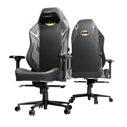 Cybeart | batman classic - chaise de gaming/bureau série apex | lombaire 4d