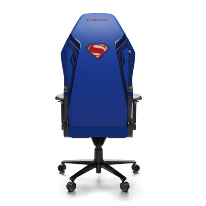 Cybeart | superman classic - chaise de gaming/bureau série apex | lombaire 4d