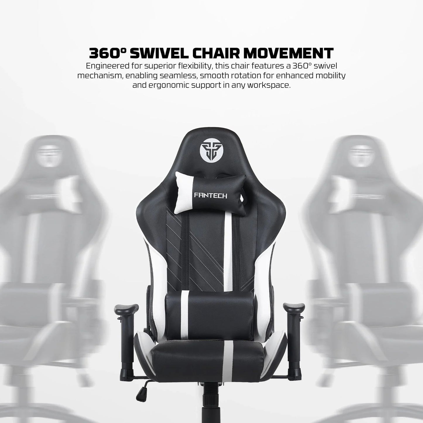 Fantech gc194 gaming chair blue gaming chairs