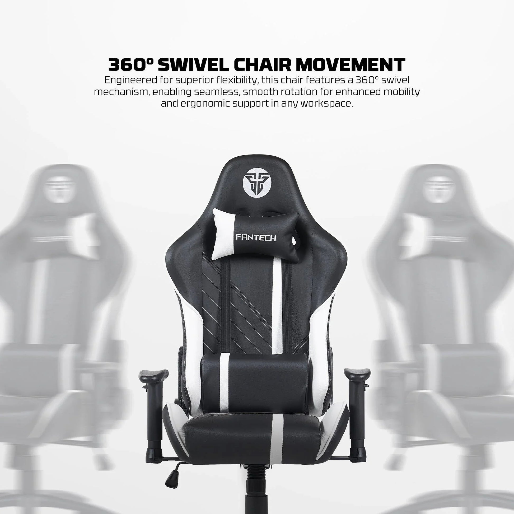 Fantech gc194 gaming chair blue gaming chairs