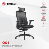 Fantech oc1 ergonomic office chair black