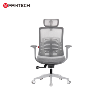 Fantech oc1 ergonomic office chair white office chairs