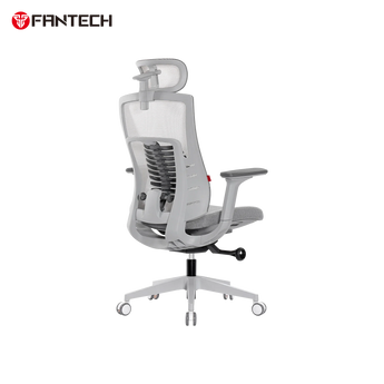 Fantech oc1 ergonomic office chair white office chairs