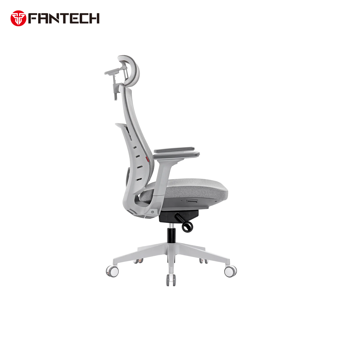 Fantech oc1 ergonomic office chair white office chairs