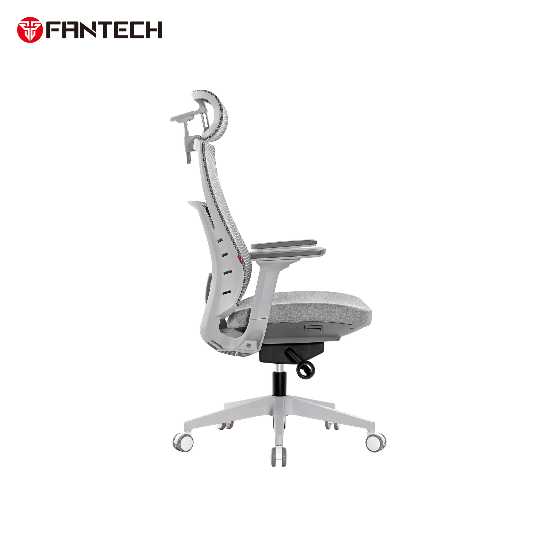 Fantech oc1 ergonomic office chair white office chairs