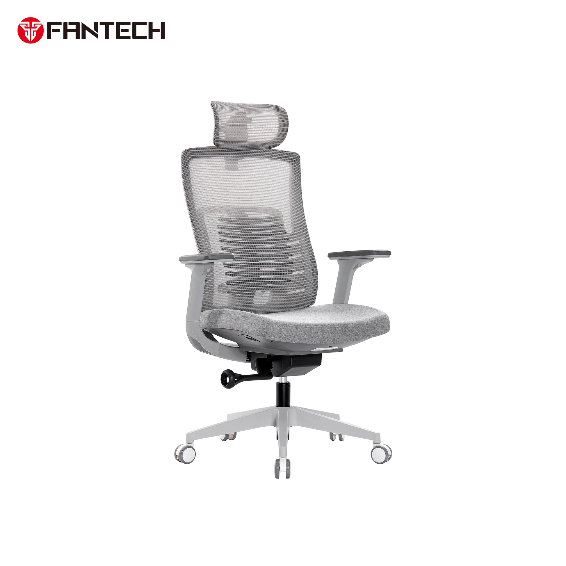 Fantech oc1 ergonomic office chair white office chairs