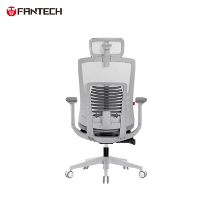 Fantech oc1 ergonomic office chair white office chairs