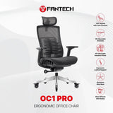 Fantech oc1 pro ergonomic office chair black office chairs
