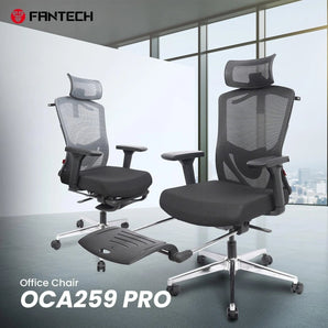 Fantech oca259 pro office chair (black) office chairs