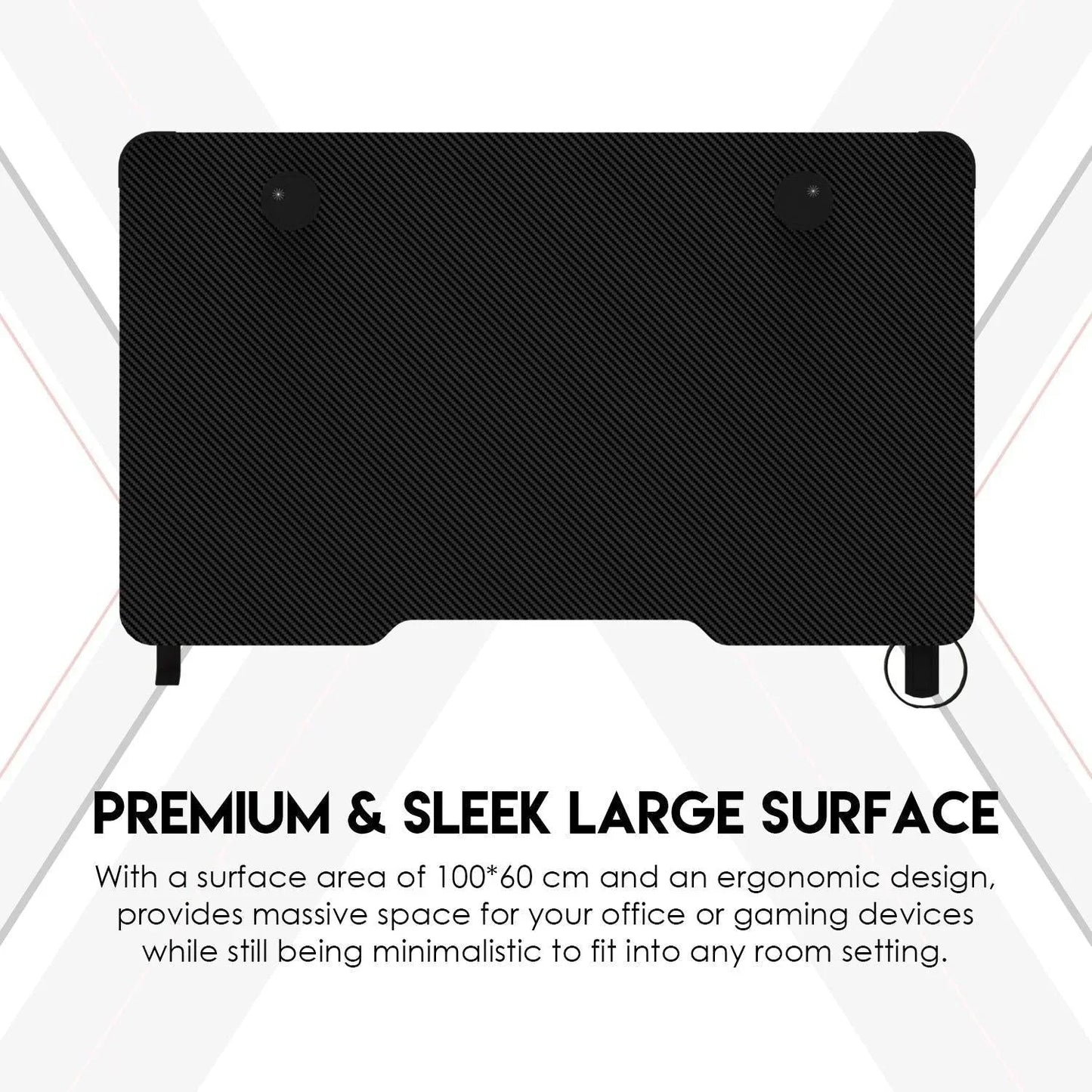 Fantech tigris gd210 gaming desk rgb illumination premium and sleek large