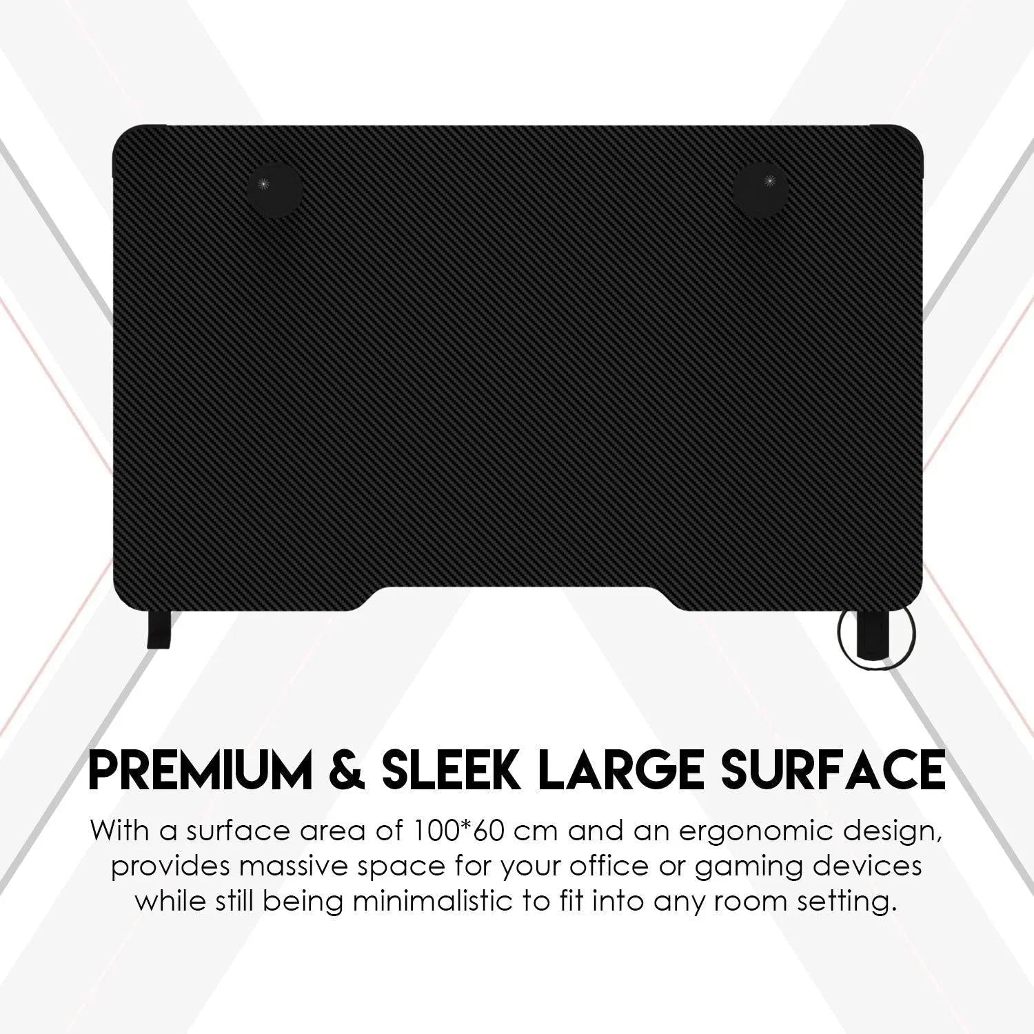 Fantech tigris gd210 gaming desk rgb illumination premium and sleek large