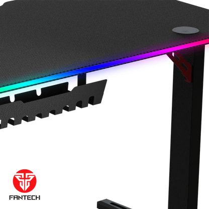 Fantech tigris gd210 gaming desk rgb illumination premium and sleek large