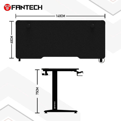 Fantech tigris gd214 gaming desk rgb illumination premium and sleek large
