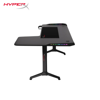 Hyperx gaming desk (l) 160*60 cm (l: 100cm) rgb lighting desks