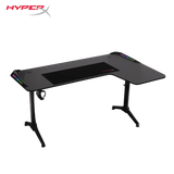 Hyperx gaming desk (l) 160*60 cm (l: 100cm) rgb lighting desks