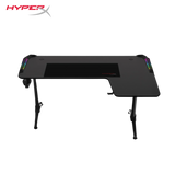 Hyperx gaming desk (l) 160*60 cm (l: 100cm) rgb lighting desks