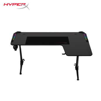 Hyperx gaming desk (l) 160*60 cm (l: 100cm) rgb lighting desks
