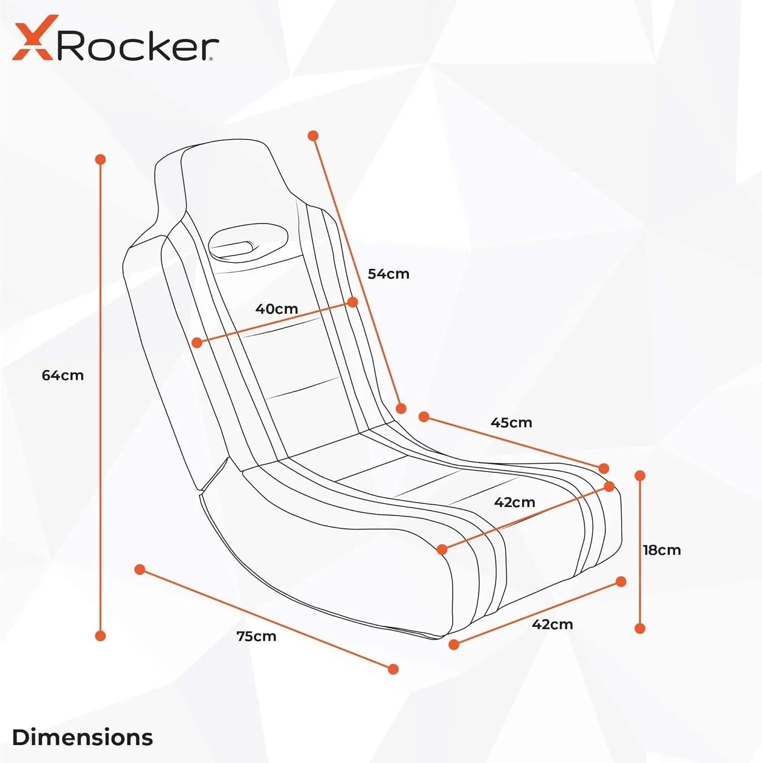 X-rocker 41488 playstation geist 2.0 gaming chair gaming chairs