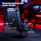 X rocker pro 4.1 pedestal gaming chair with 4.1 wireless audio system gaming