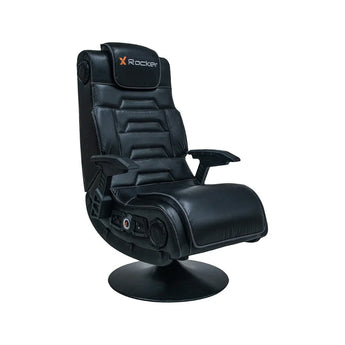 X rocker pro 4.1 pedestal gaming chair with 4.1 wireless audio system gaming