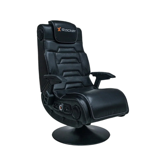 X rocker pro 4.1 pedestal gaming chair with 4.1 wireless audio system gaming