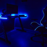 Xrocker official playstation gaming desk led lights pc office workstation desks