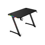 Z-shaped gaming desk
