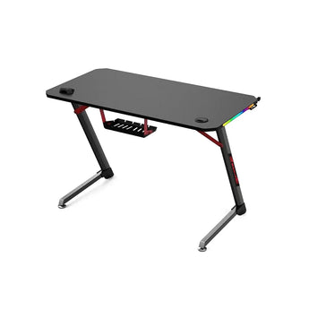 Z-shaped gaming desk