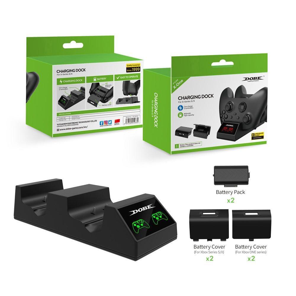 Dobe charging dock xbox series stick xbox one with 2 battery tyx-1817x - Fun Touch