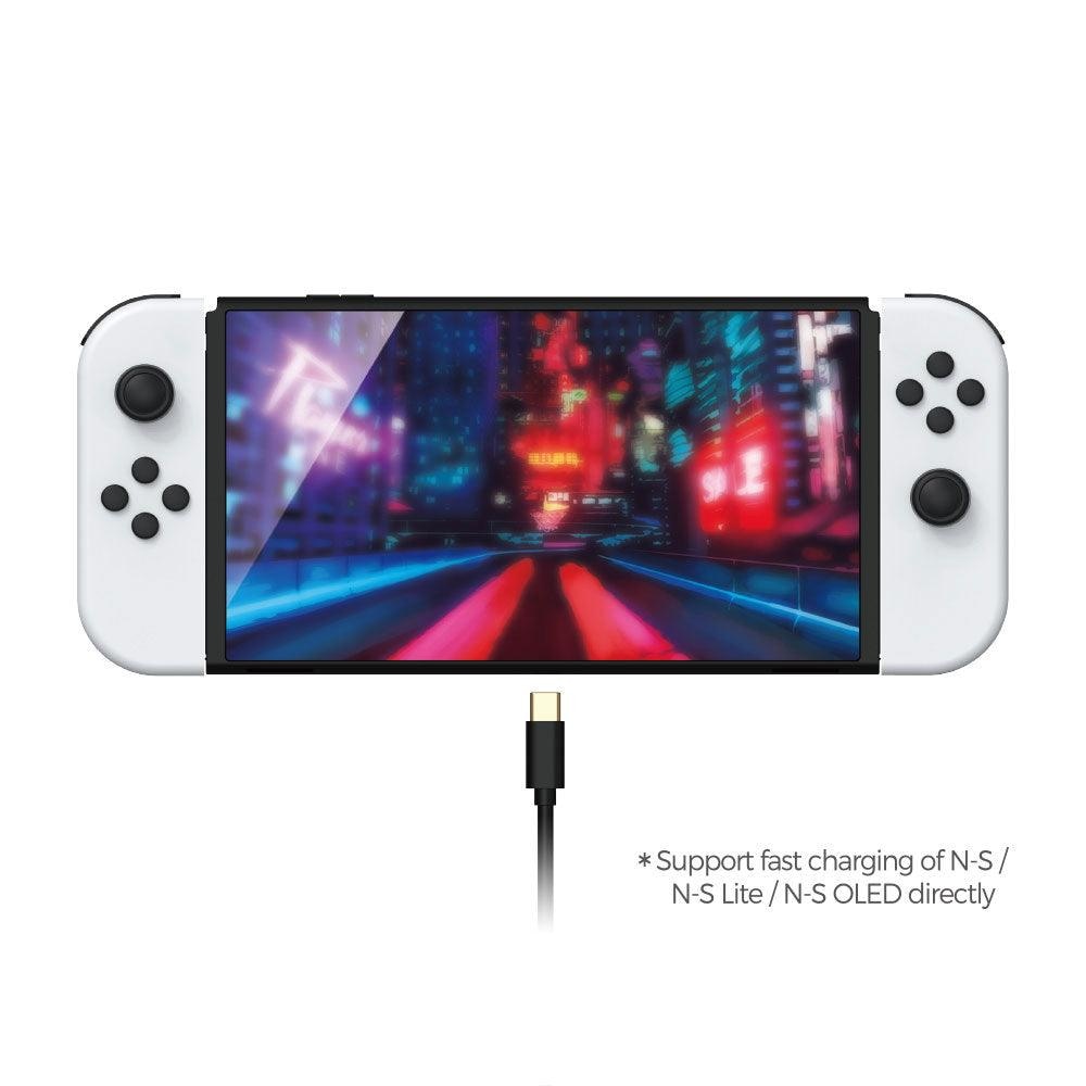 Dobe iTNS - 2111 Fast Charger 45W GaN For N - S/LITE/OLED Console 9 JOD
