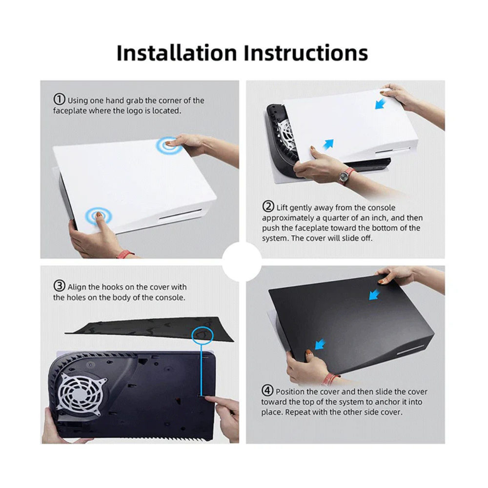 DOBE Protective Shell PS5 TP5 0596 Digital Edition Cover Black