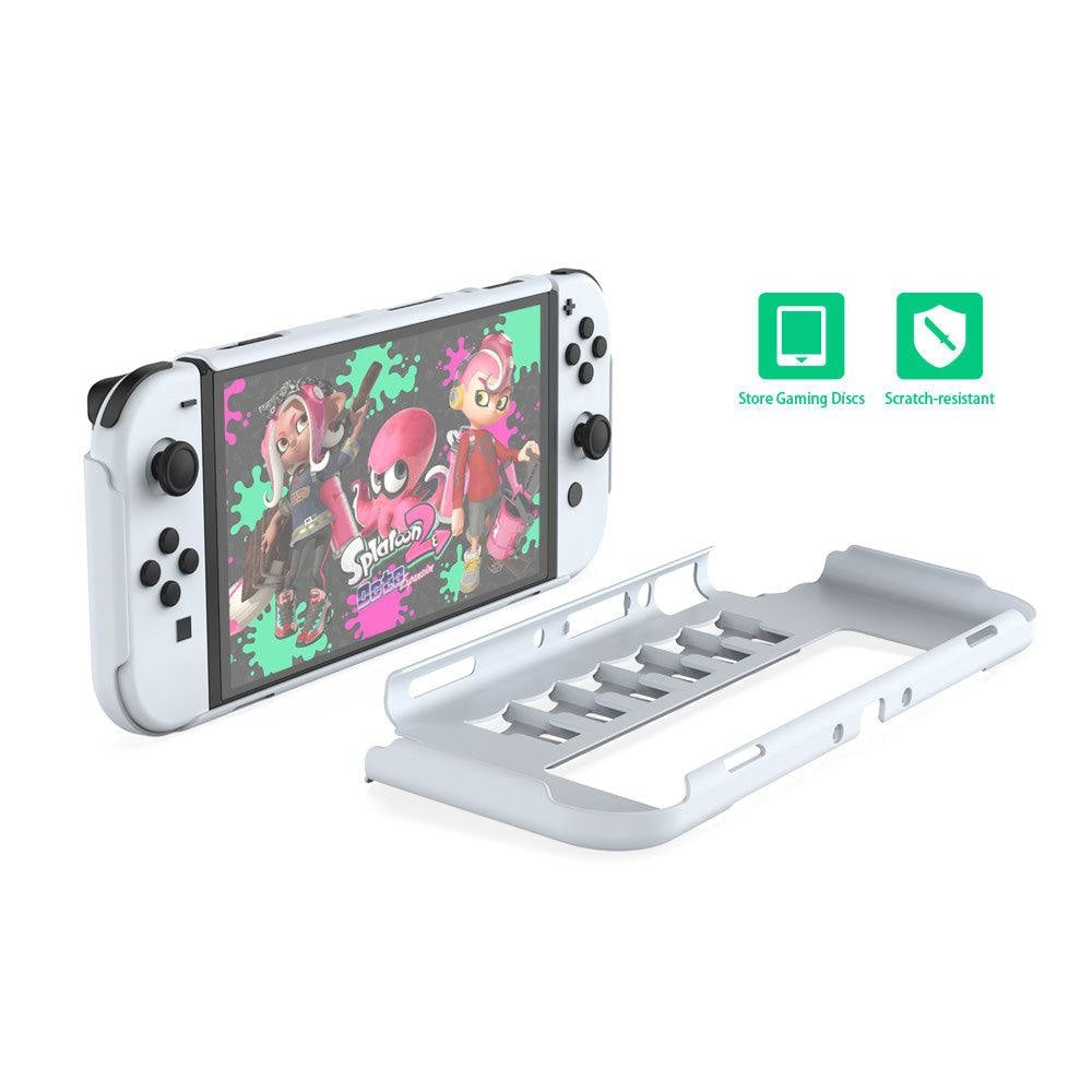 Dobe TNS - 1141 Crystal Case For N - S OLED Console 6 JOD