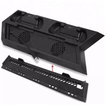 DOBE TP4 - 023B For PS4 Slim Console Vertical Stand with Cooling Fan Console 15