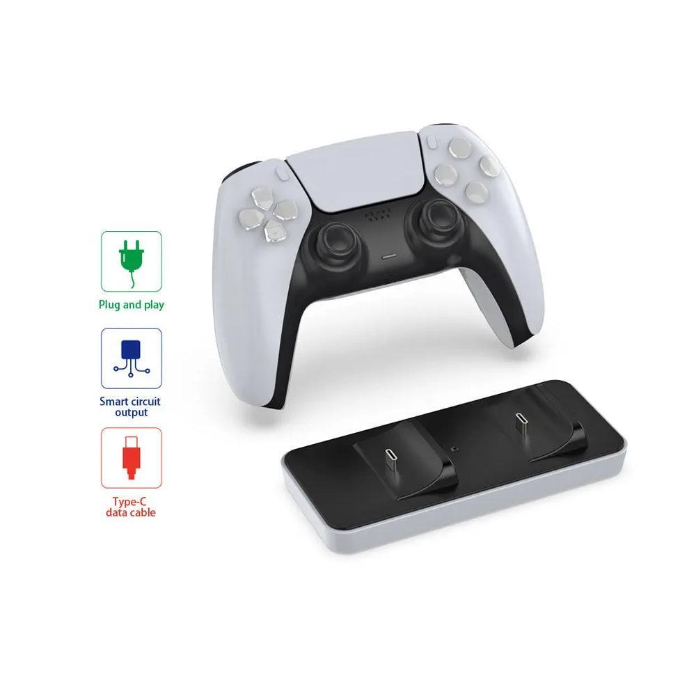 Dobe tp5-0591 high quality dual charging station ps5 joystick controller charger dock - Fun Touch