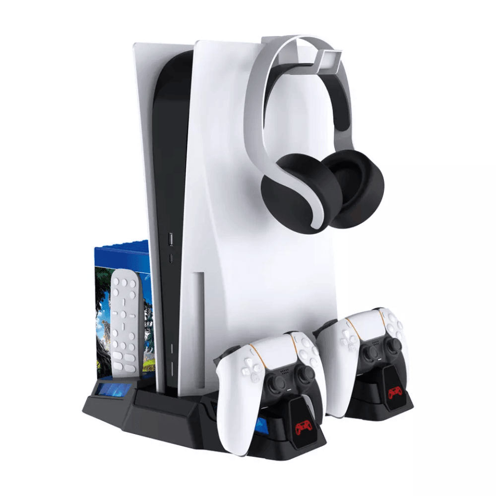 Dobe Tp5 - 1525B PS5 Cooling Controller Dual Charging Stand Console 25 JOD