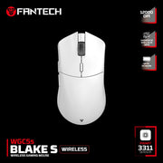 FANTECH WGC5S BLAKE S DUAL MODE WIRELESS GAMING MOUSE - BLACK - - Fun Touch Shop