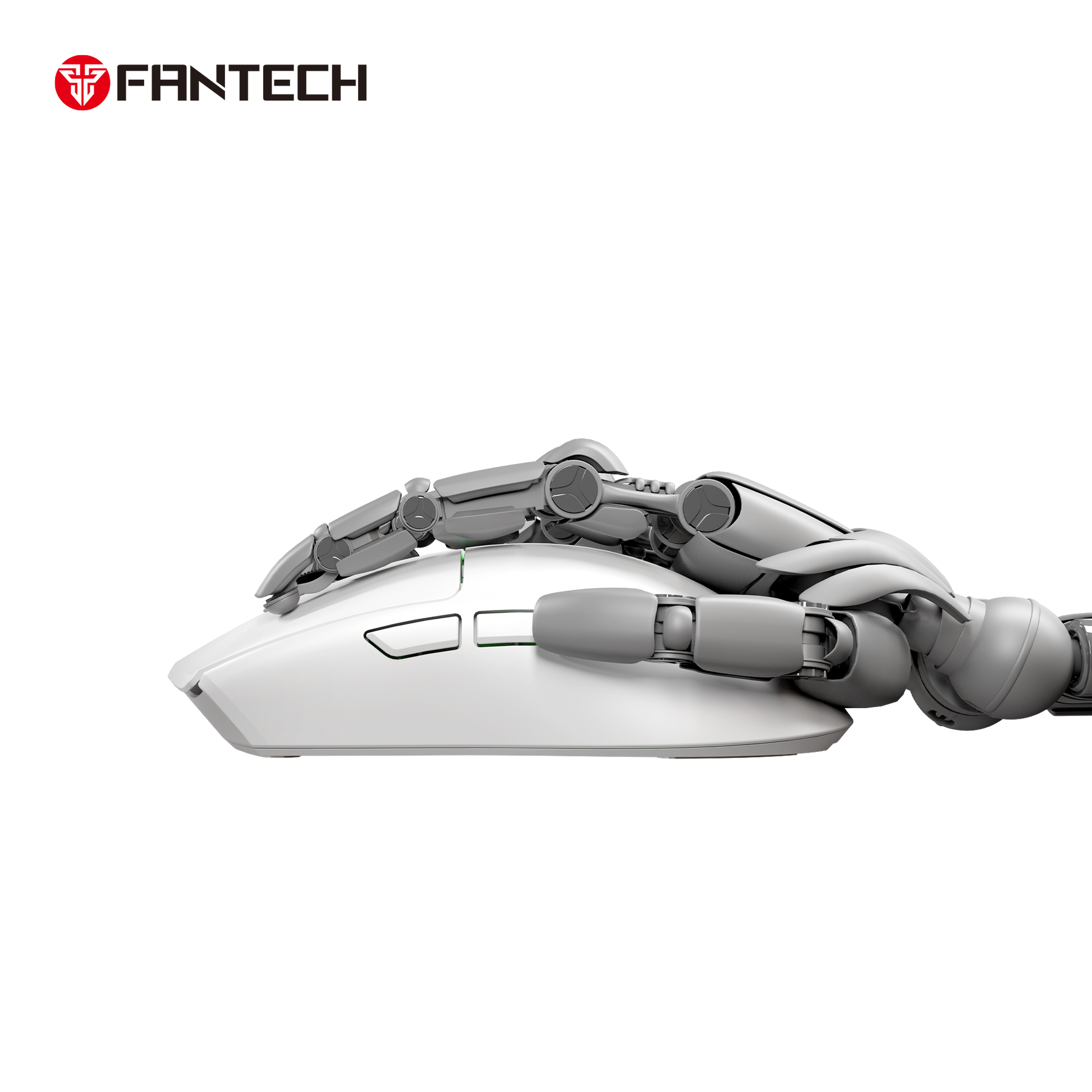 FANTECH TANTOE WG13E Wireless Mouse Three-mode switching and Magnetic Rechargeable Dock PixArt PAW3311 Up to 45 hours Macro Mic - Black - - Fun Touch Shop