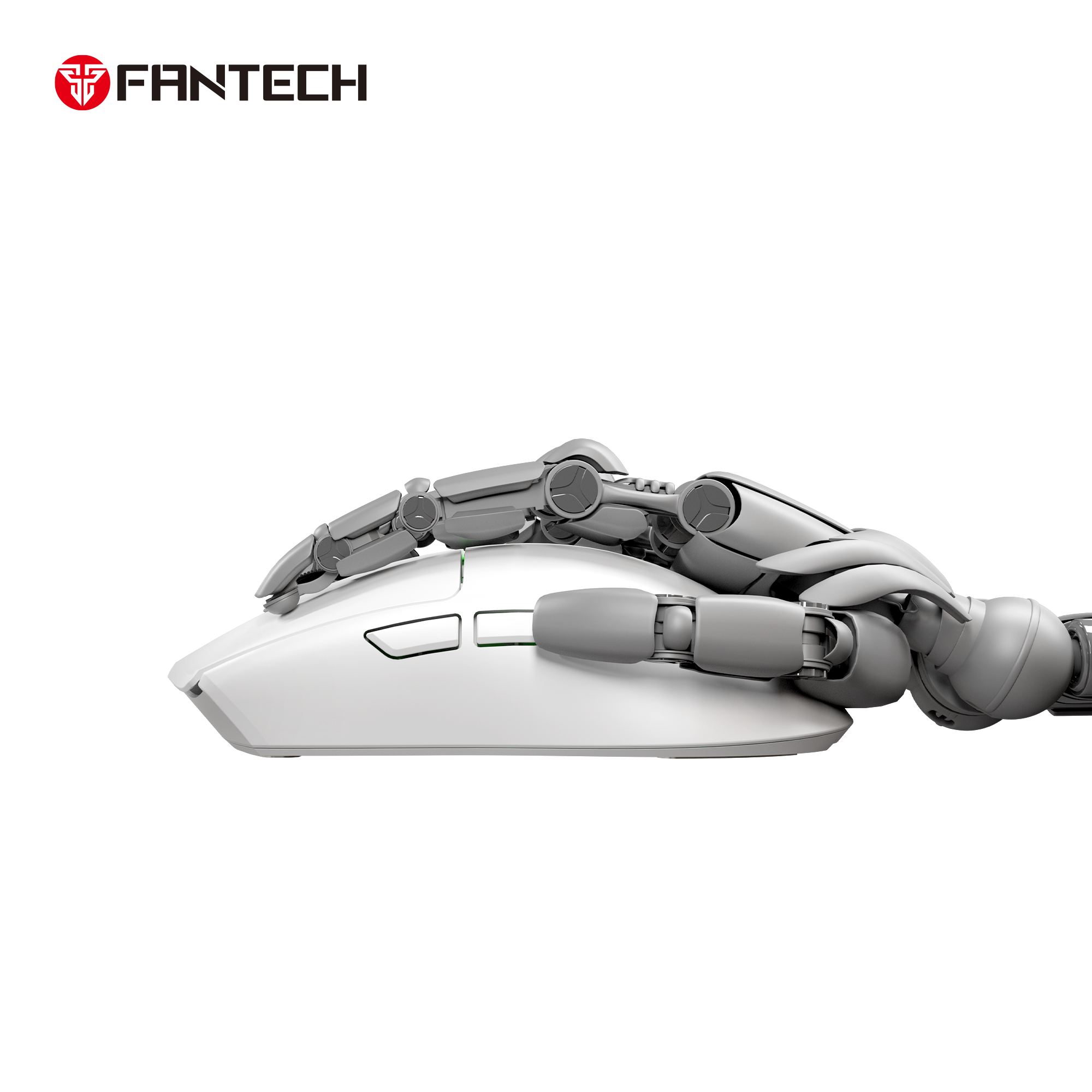 FANTECH TANTOE WG13E Wireless Mouse Three-mode switching and Magnetic Rechargeable Dock PixArt PAW3311 Up to 45 hours Macro Mic - Black - - Fun Touch Shop