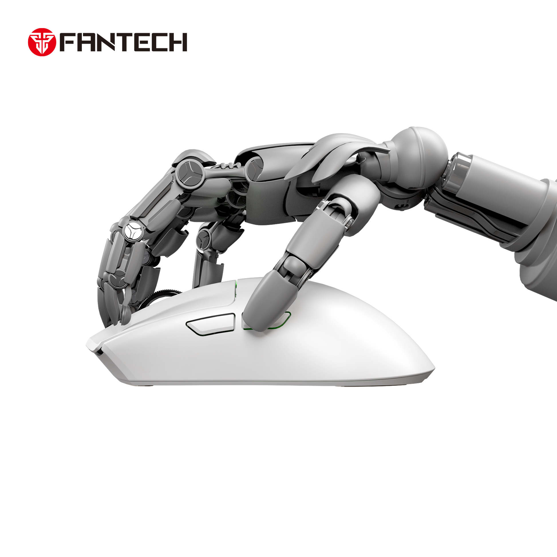 FANTECH TANTOE WG13E Wireless Mouse Three-mode switching and Magnetic Rechargeable Dock PixArt PAW3311 Up to 45 hours Macro Mic - Black - - Fun Touch Shop